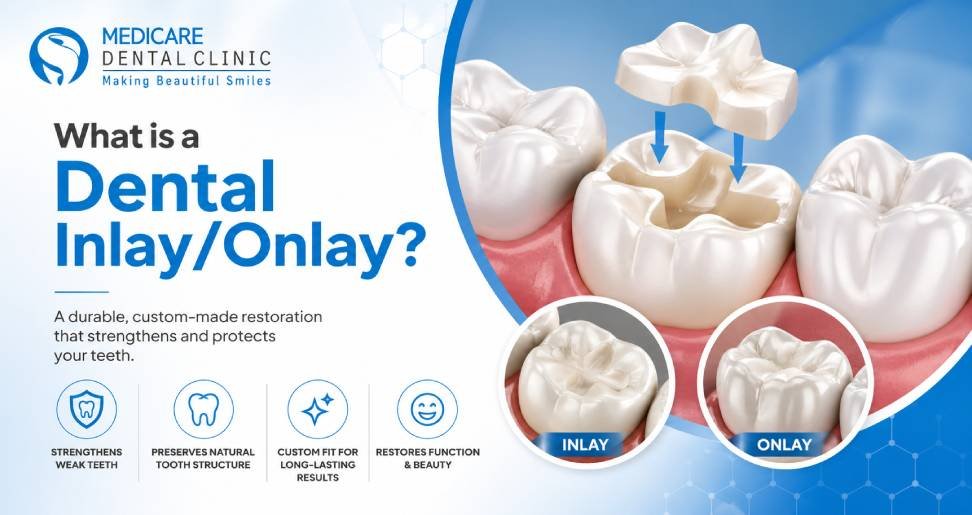 You are currently viewing What is a Dental Inlay/Onlay | Top 7 Differences Between Inlays &Onlays