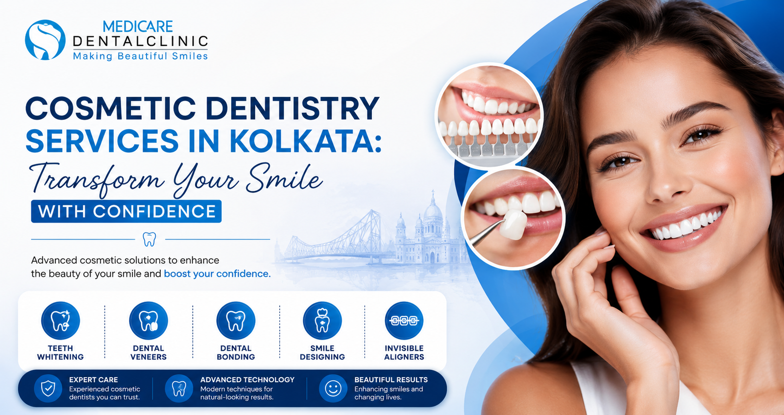 You are currently viewing Cosmetic Dentistry Services in Kolkata: Transform Your Smile with Confidence