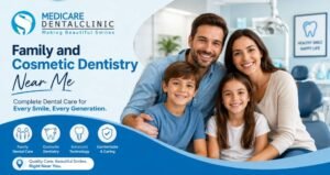 Read more about the article Family and Cosmetic Dentistry Near Me: Complete Guide to a Healthier & Brighter Smile