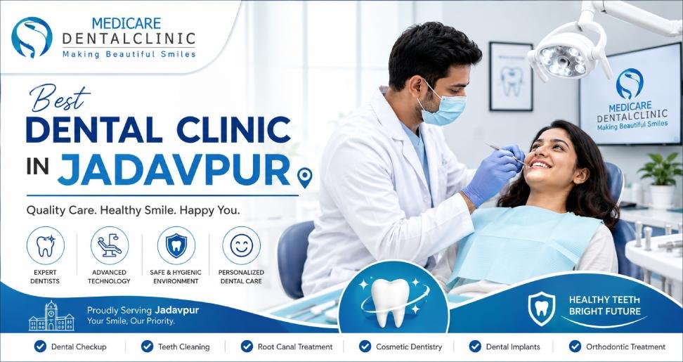 You are currently viewing Best Dental Clinic in Jadavpur – Complete Guide to Choosing the Right Dental Care